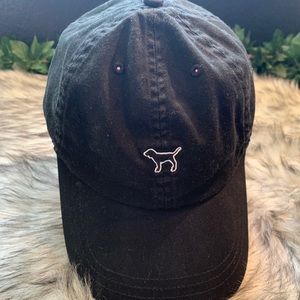 Back Pink VS adjustable Ball Cap Hat